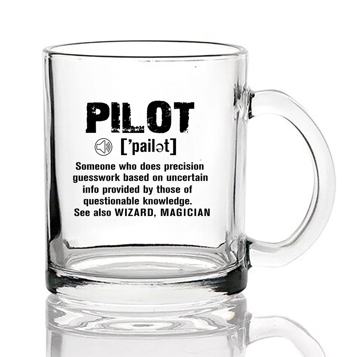 Pilot [Noun] Designed Coffee & Tea Glasses - Image 2