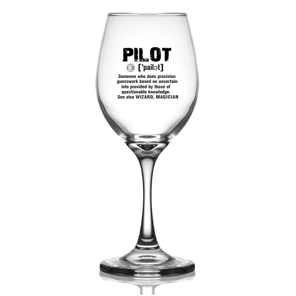 Pilot [Noun] Designed Wine Glasses - Image 2