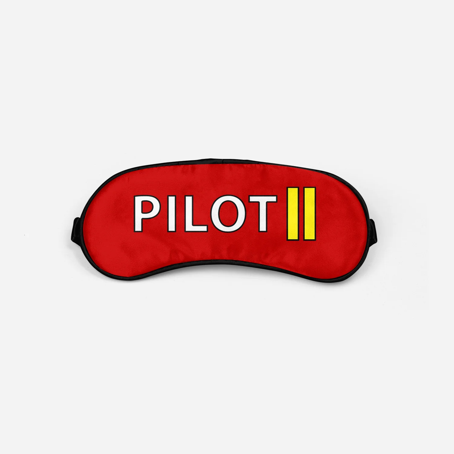 Pilot & Stripes (2 Lines) Designed Sleep Masks - Image 3