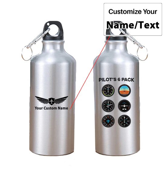 Pilot's 6 Pack Designed Thermoses