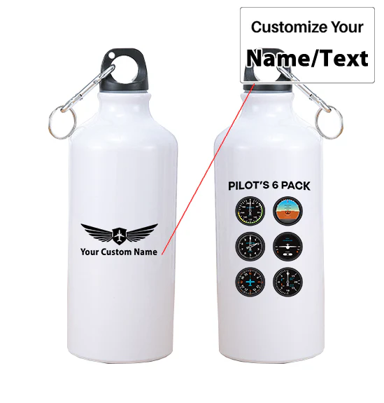 Pilot's 6 Pack Designed Thermoses - Image 3