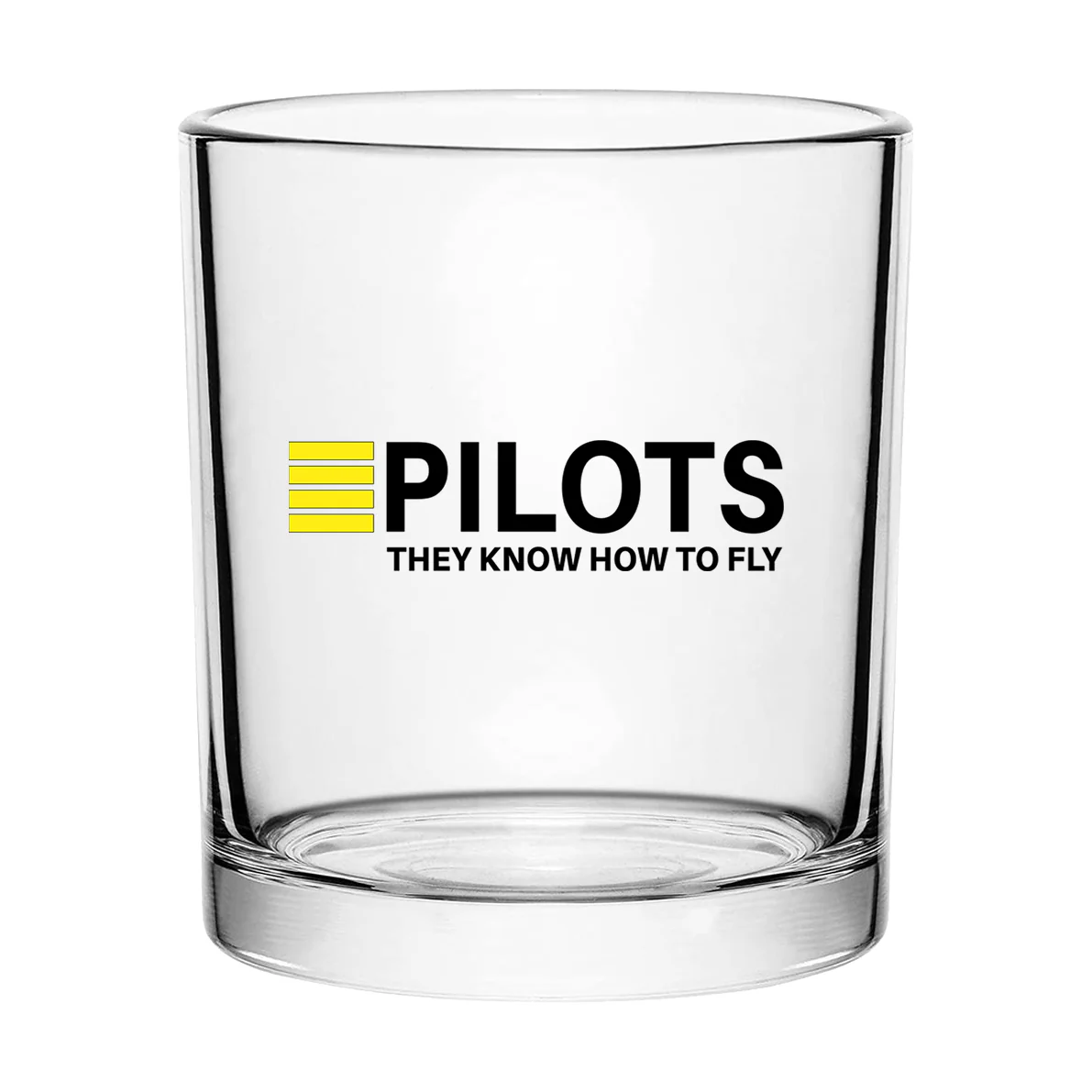Pilots They Know How To Fly Designed Special Whiskey Glasses - Image 2
