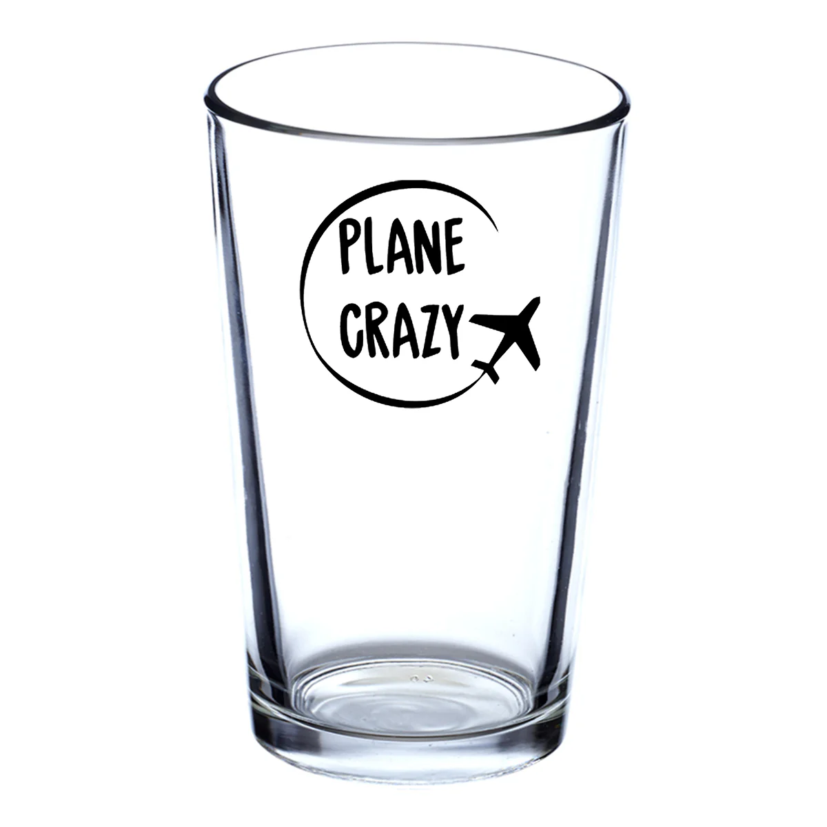 Plane Crazy Designed Beer & Water Glasses - Image 2