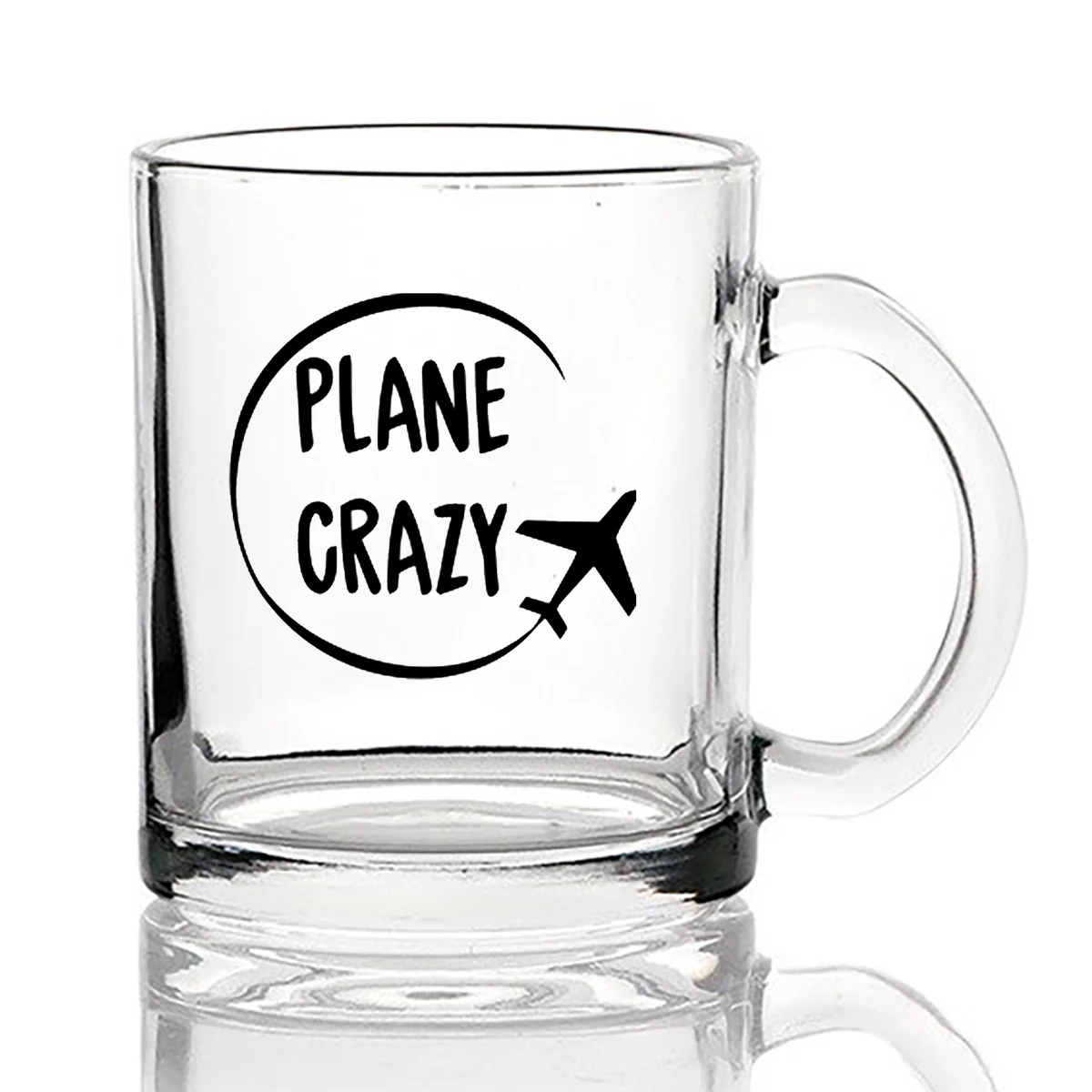 Plane Crazy Designed Coffee & Tea Glasses - Image 2