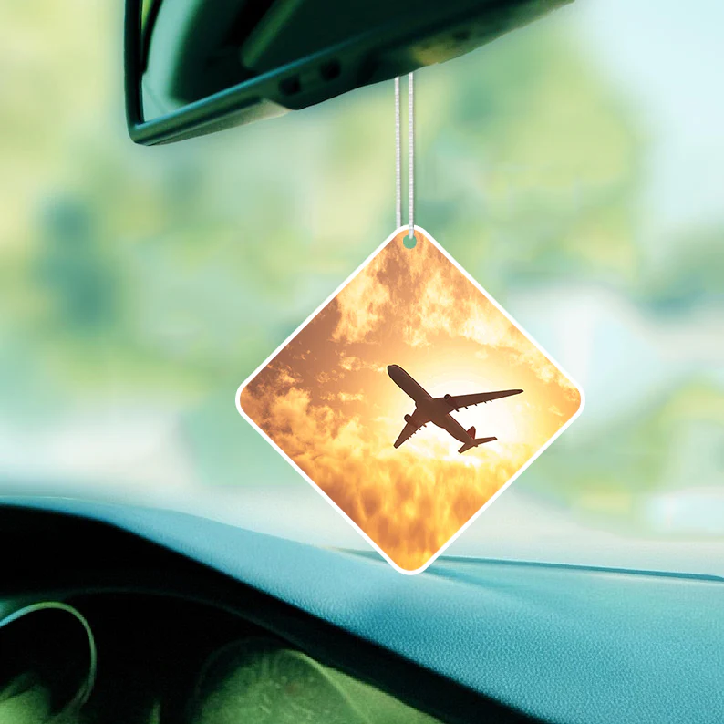 Plane Passing By Designed Car Air Fresheners
