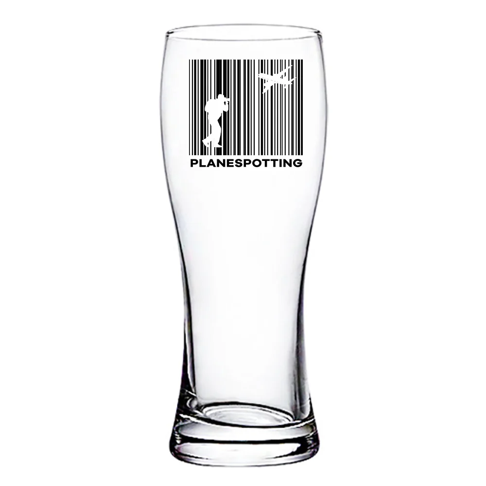 Planespotting Designed Pilsner Beer Glasses - Image 2