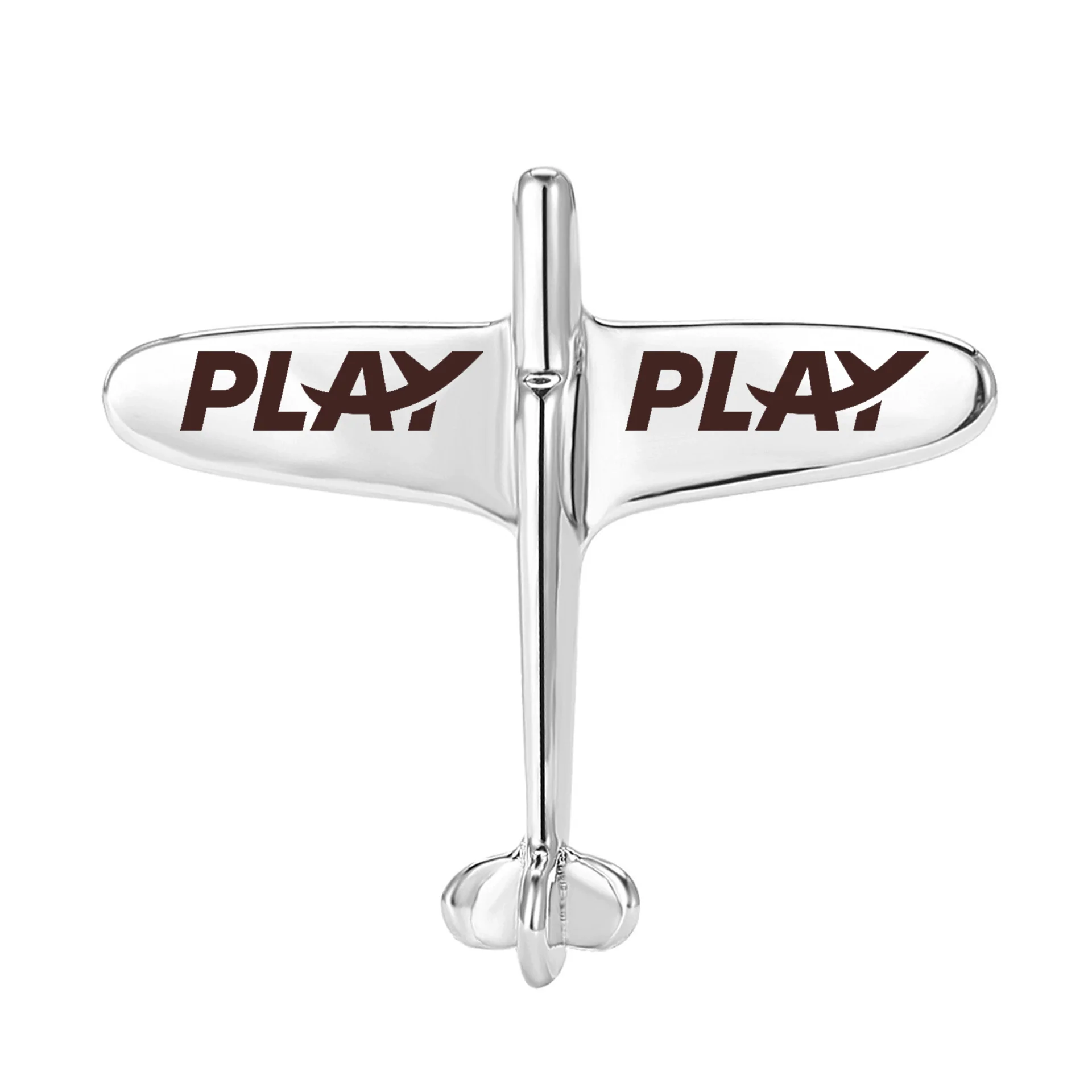 Play Airlines Designed Airplane Shape Brooches - Image 3