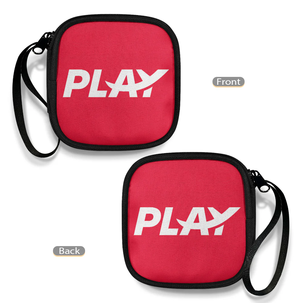 Play Airlines Designed Portable Headphone Bag - Image 4