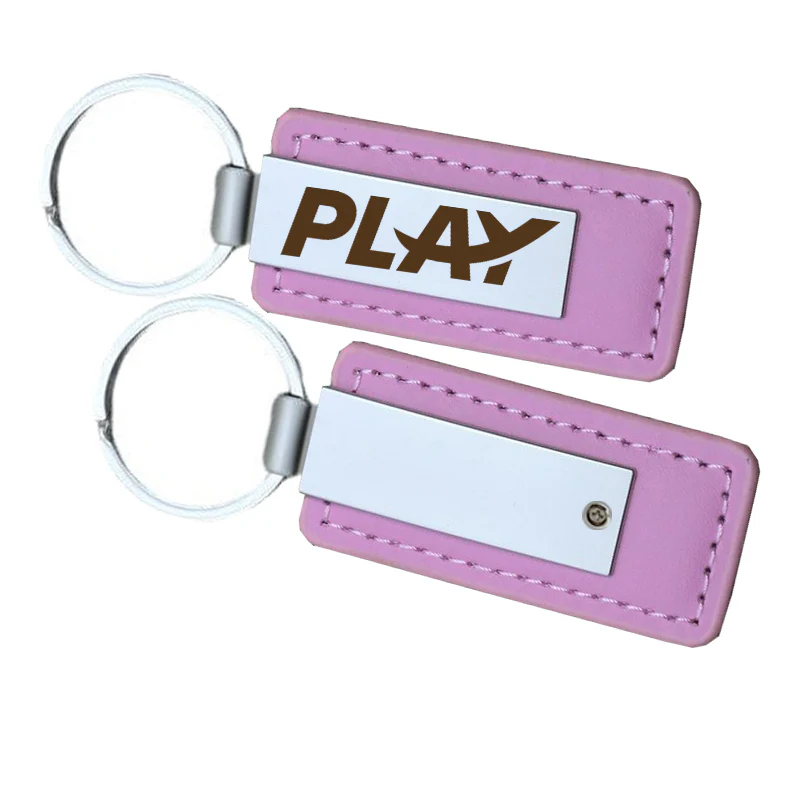 Play Airlines Faux Leather Key Chains - Image 6