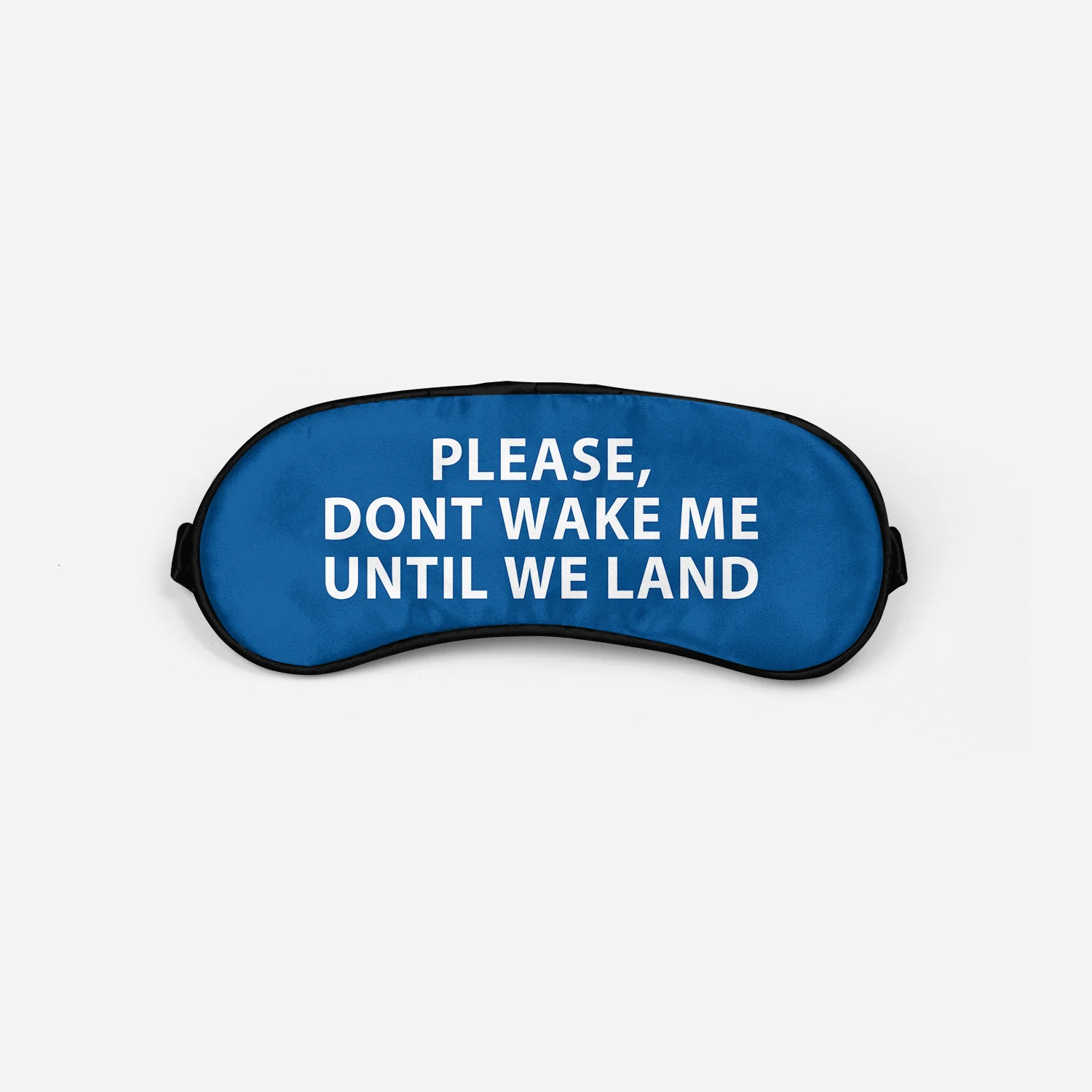 PLEASE, DONT WAΚE ΜE UNTIL WE LAND Designed Sleep Masks - Image 2