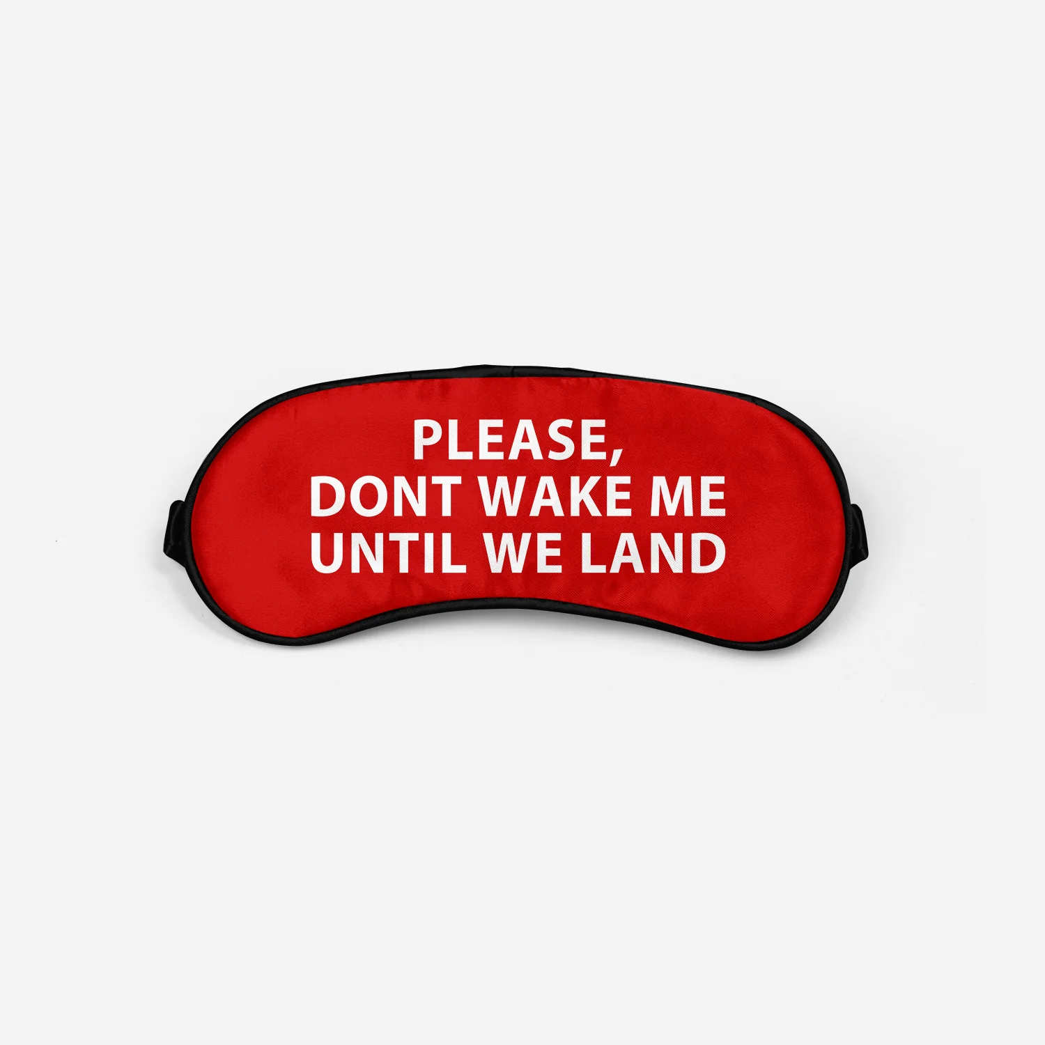 PLEASE, DONT WAΚE ΜE UNTIL WE LAND Designed Sleep Masks - Image 3