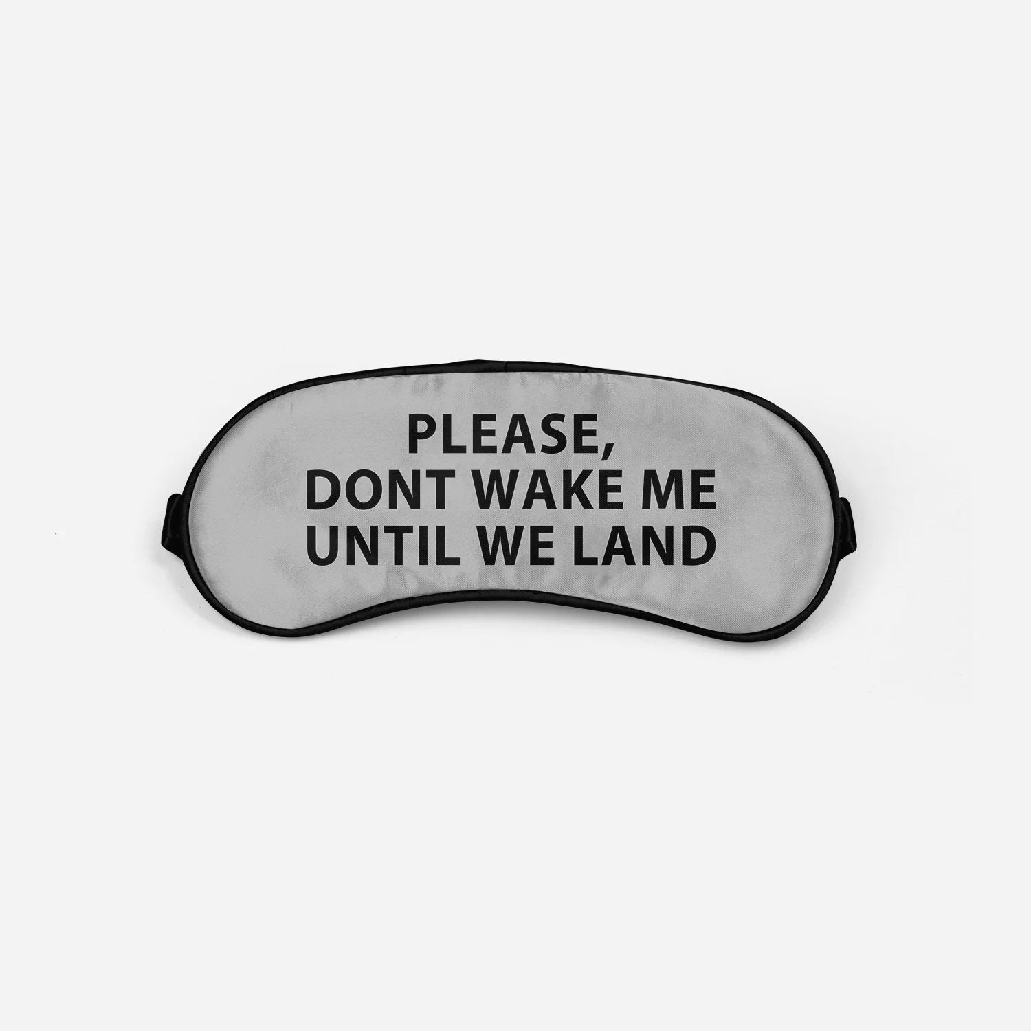 PLEASE, DONT WAΚE ΜE UNTIL WE LAND Designed Sleep Masks - Image 4