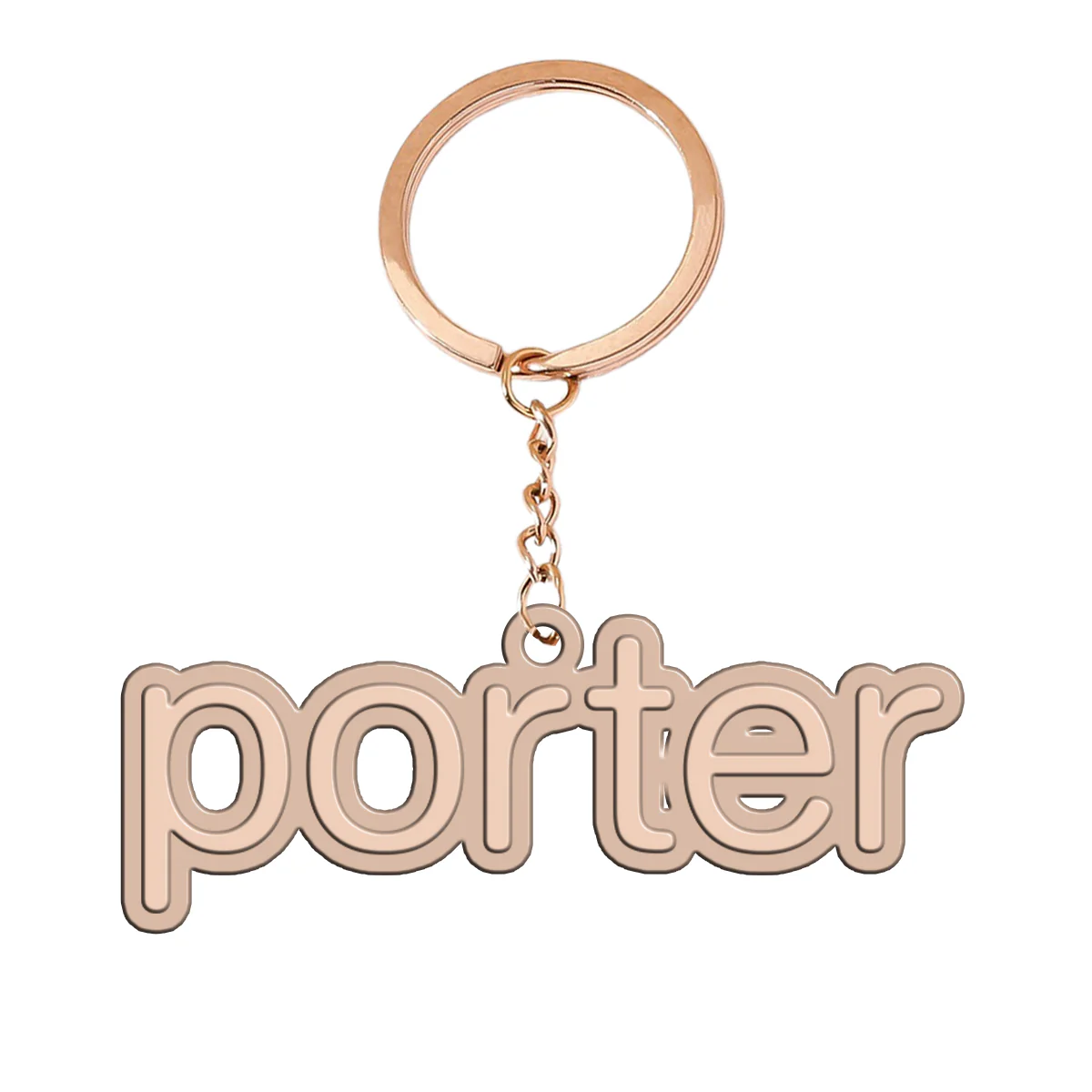 Porter Airlines Designed Hollow Key Chains - Image 3