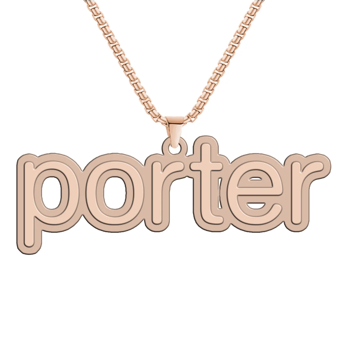 Porter Airlines Designed Hollow Necklace - Image 3