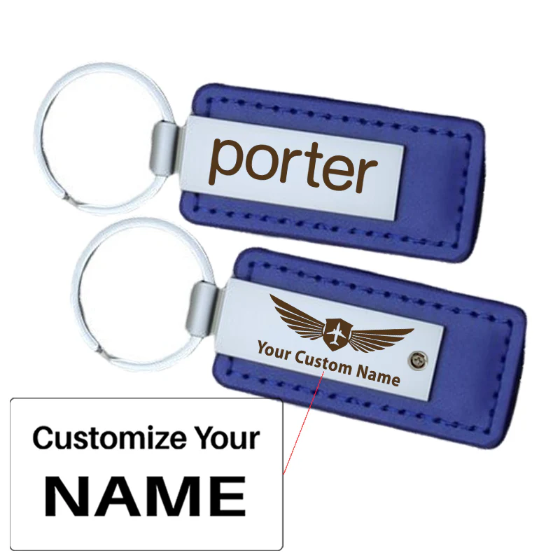 Porter Airlines Faux Leather Key Chains - Image 21