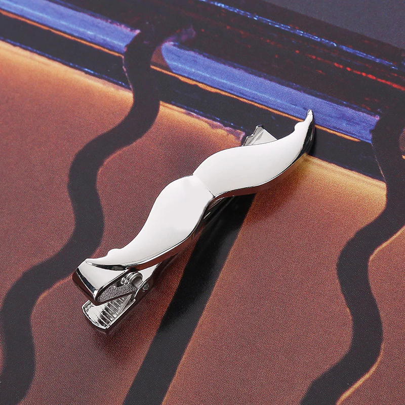 Punk Mustache Tie Clip - Image 2