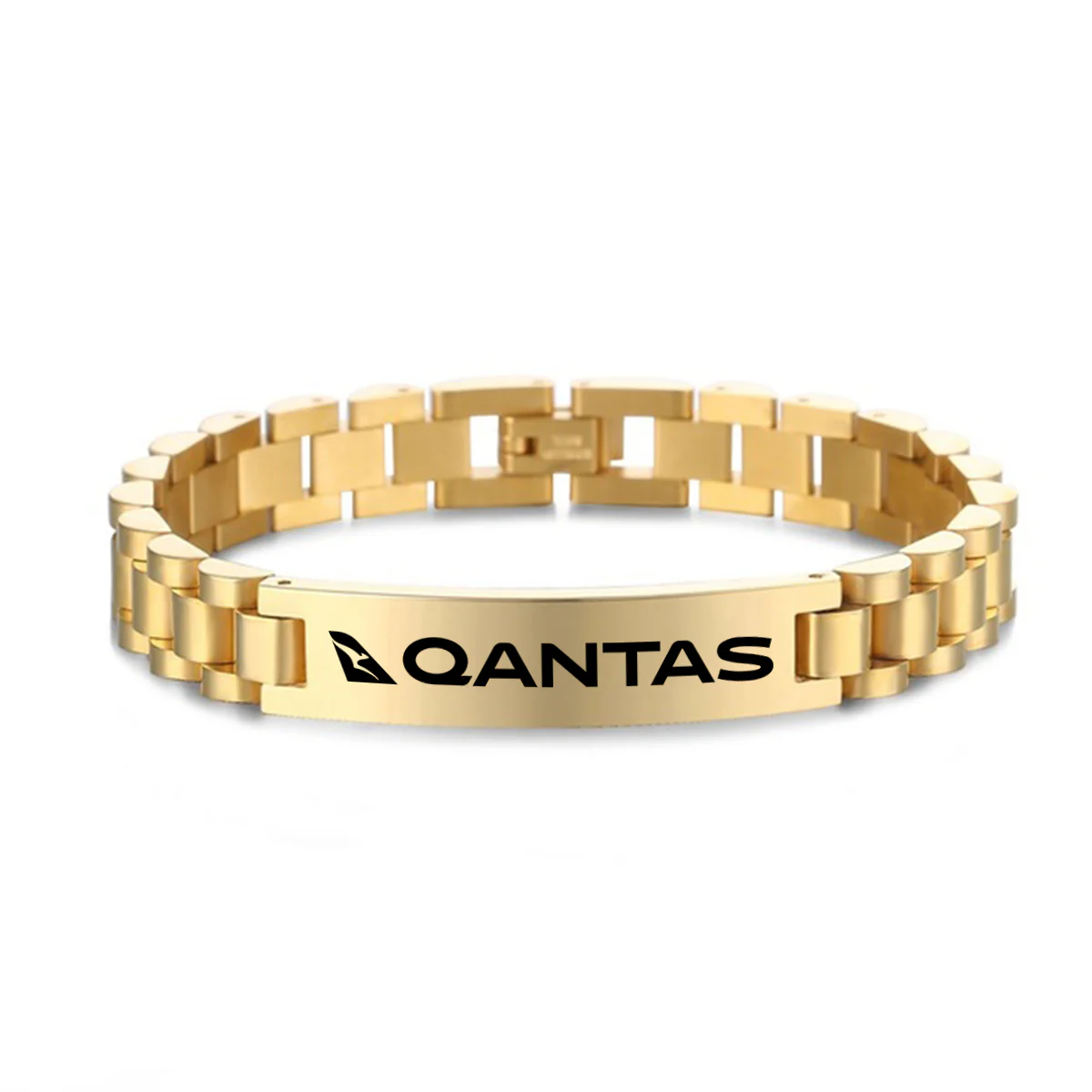 Qantas Airlines Airways Airlines Designed Stainless Steel Chain Bracelets - Image 4