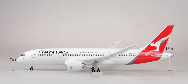 Qantas Airlines Airways Boeing 787 Airplane Model (1/130 Scale) - Image 8