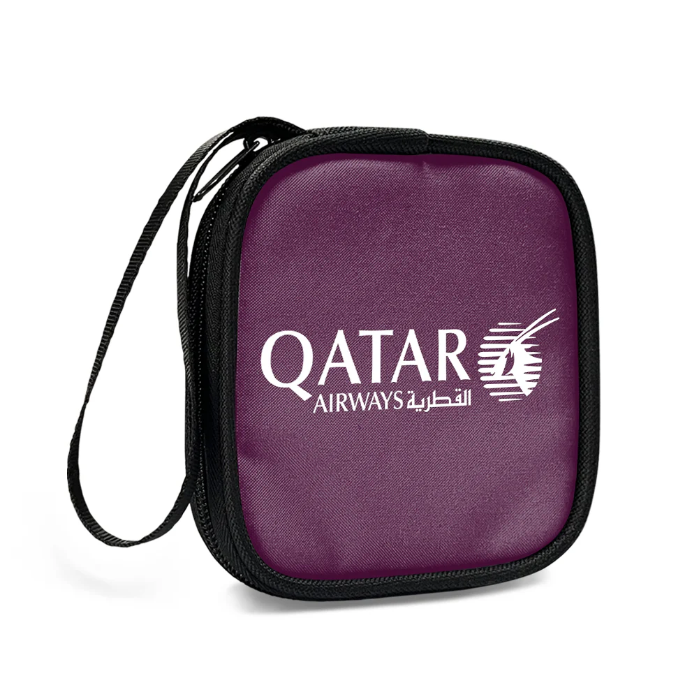 Qatar Airways Airlines Designed Portable Headphone Bag - Image 3