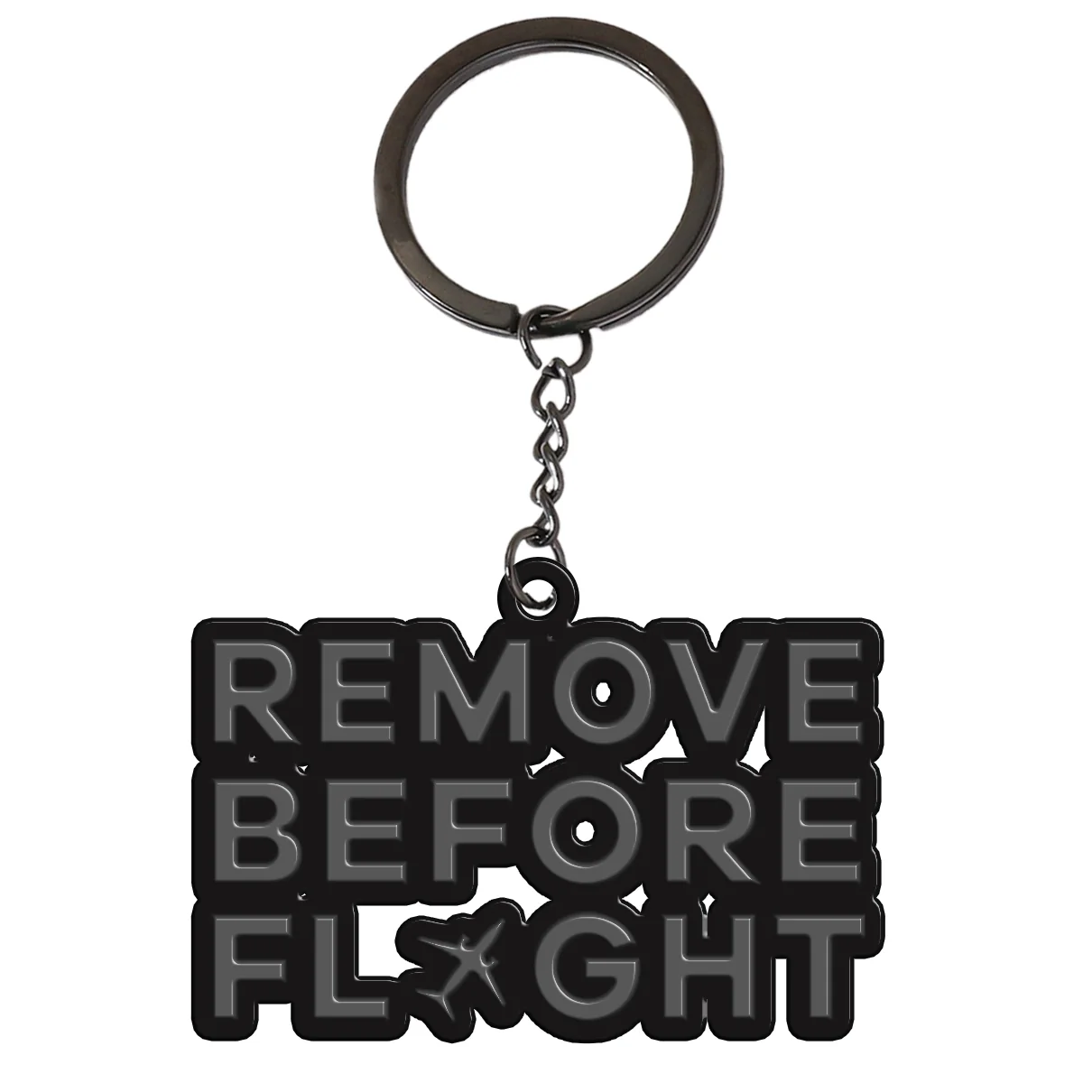 Remove Before Flight Designed Hollow Key Chains - Image 4