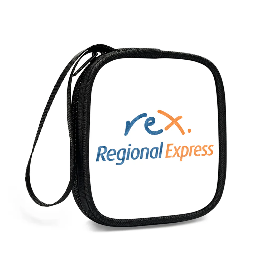 Rex Airlines Designed Portable Headphone Bag - Image 3
