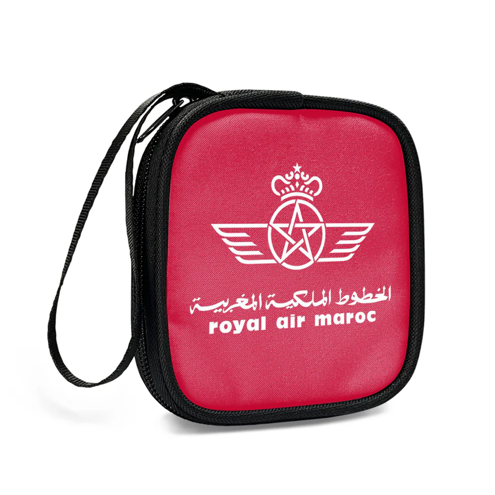 Royal Air Maroc Designed Portable Headphone Bag - Image 3