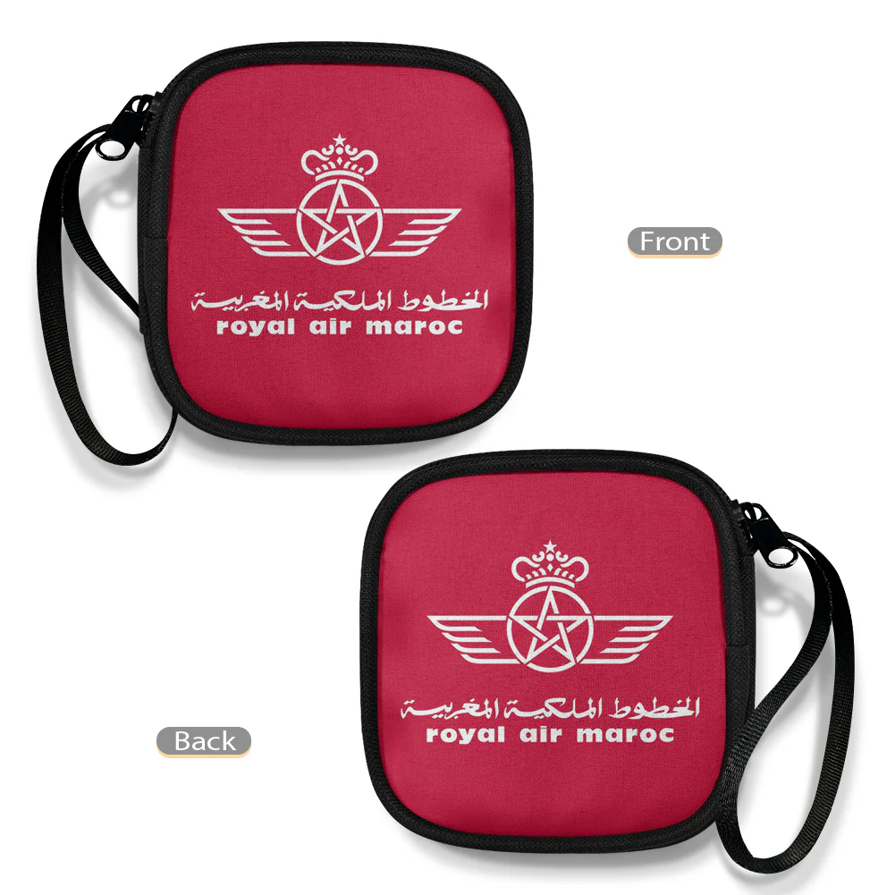 Royal Air Maroc Designed Portable Headphone Bag - Image 4
