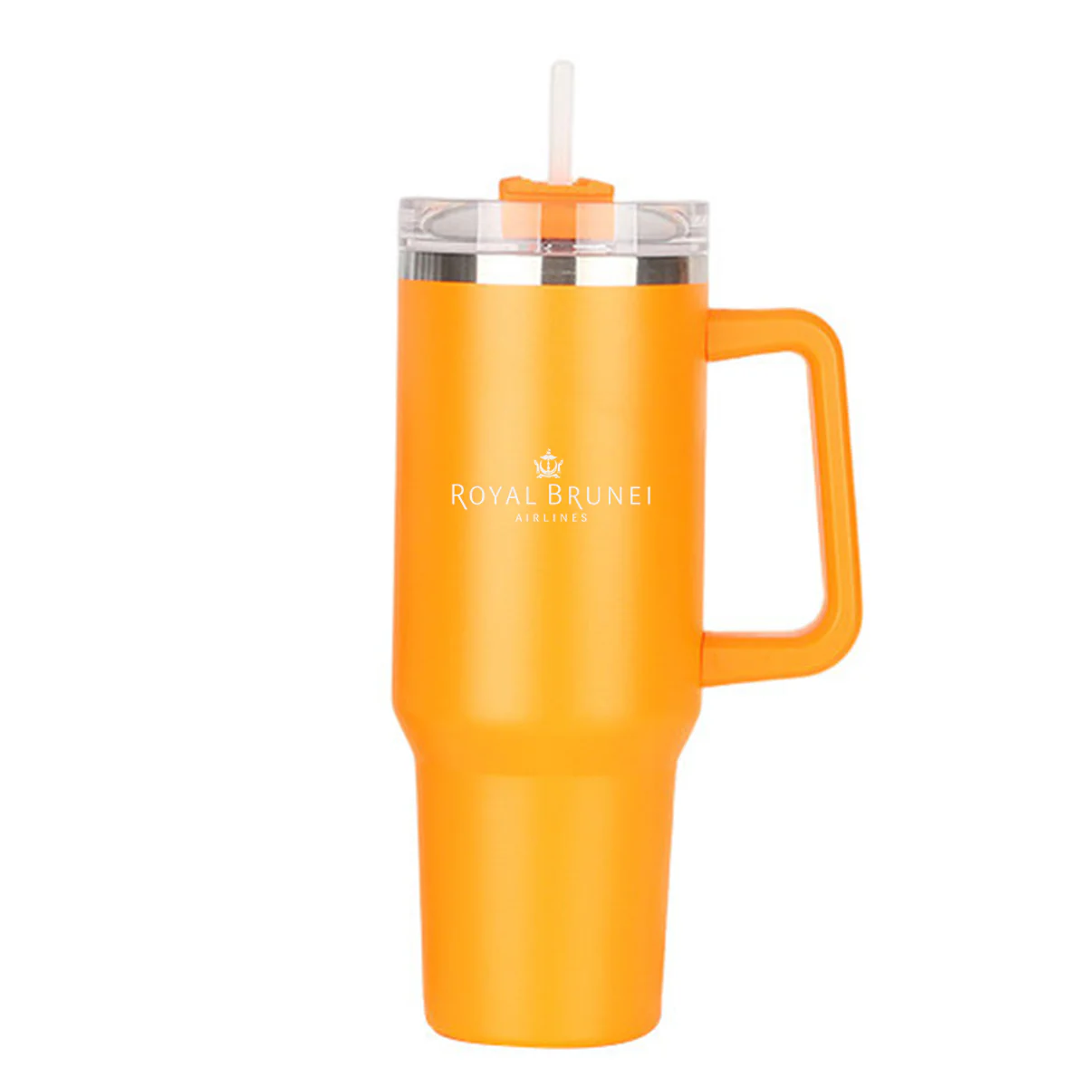 Royal Brunei Airlines Designed 40oz Stainless Steel Car Mug With Holder - Image 12