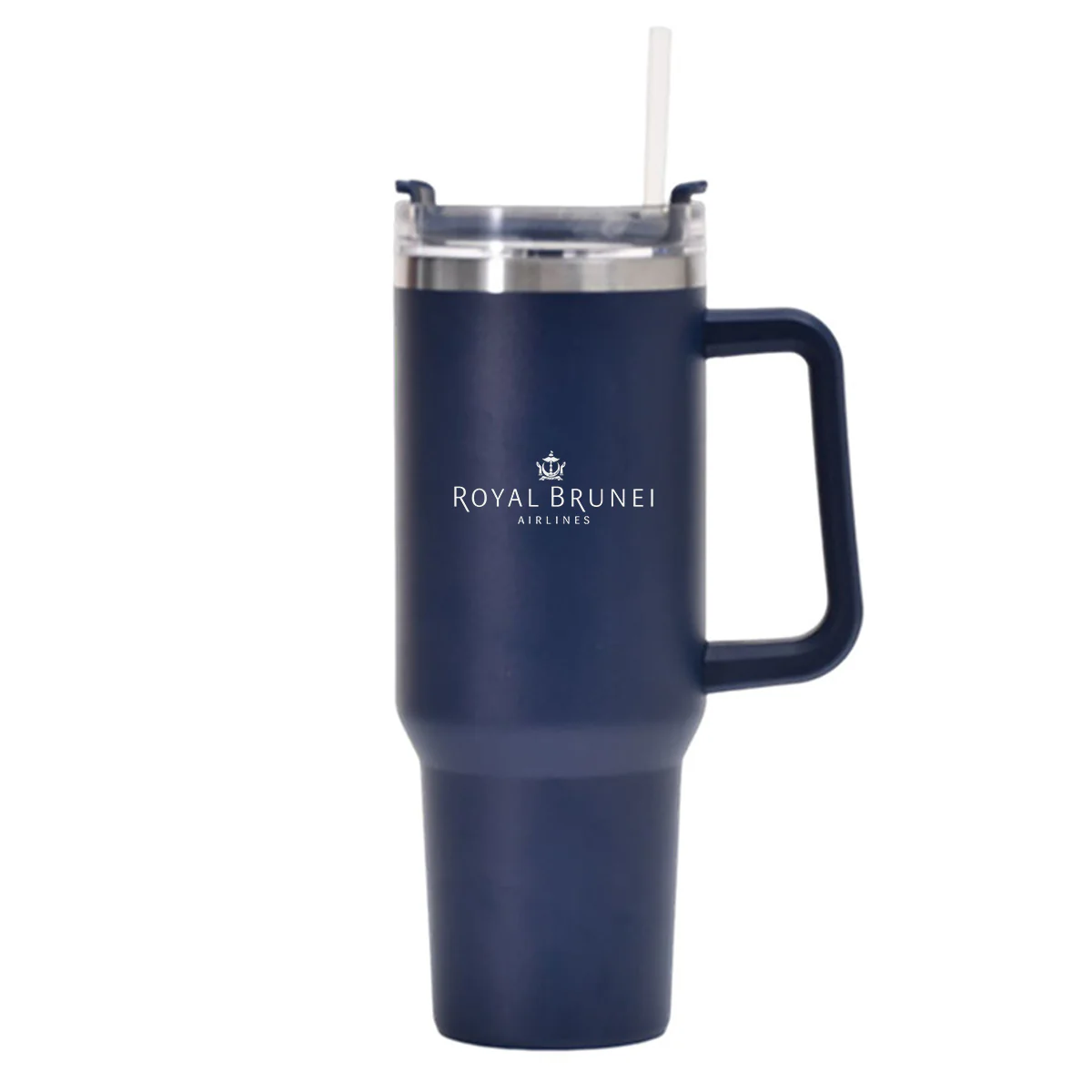Royal Brunei Airlines Designed 40oz Stainless Steel Car Mug With Holder - Image 6