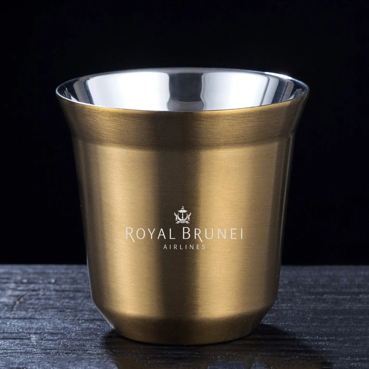 Royal Brunei Airlines Designed Double Wall Stainless Steel Coffee Mugs - Image 10