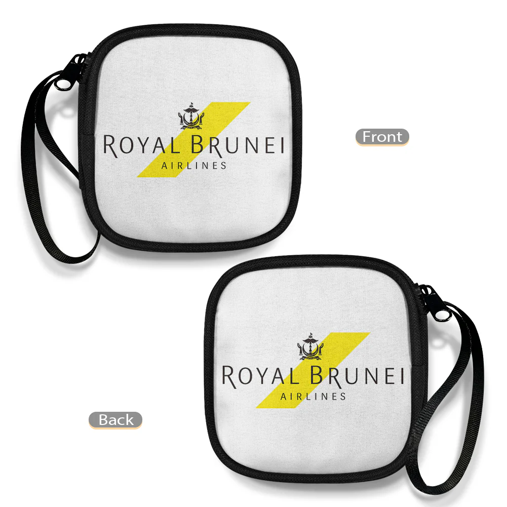 Royal Brunei Airlines Designed Portable Headphone Bag - Image 4