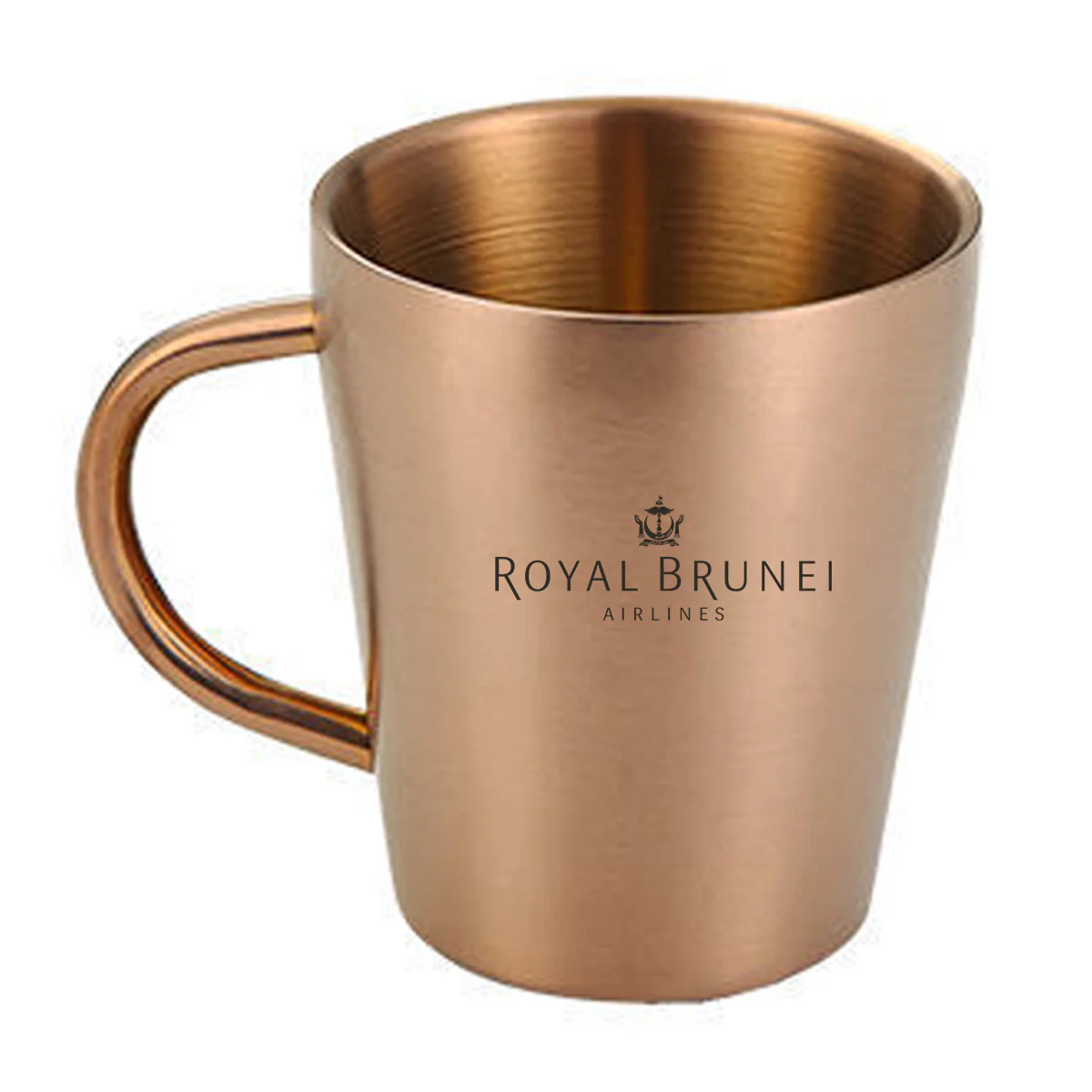 Royal Brunei Airlines Designed Stainless Steel Coffee Mugs - Image 4