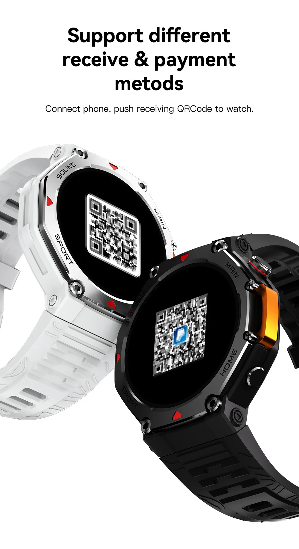 Rugged Military Smartwatch: Men's Outdoor Sports Watch with GPS Tracking, 5ATM Waterproof & HD Bluetooth Calls - Image 12