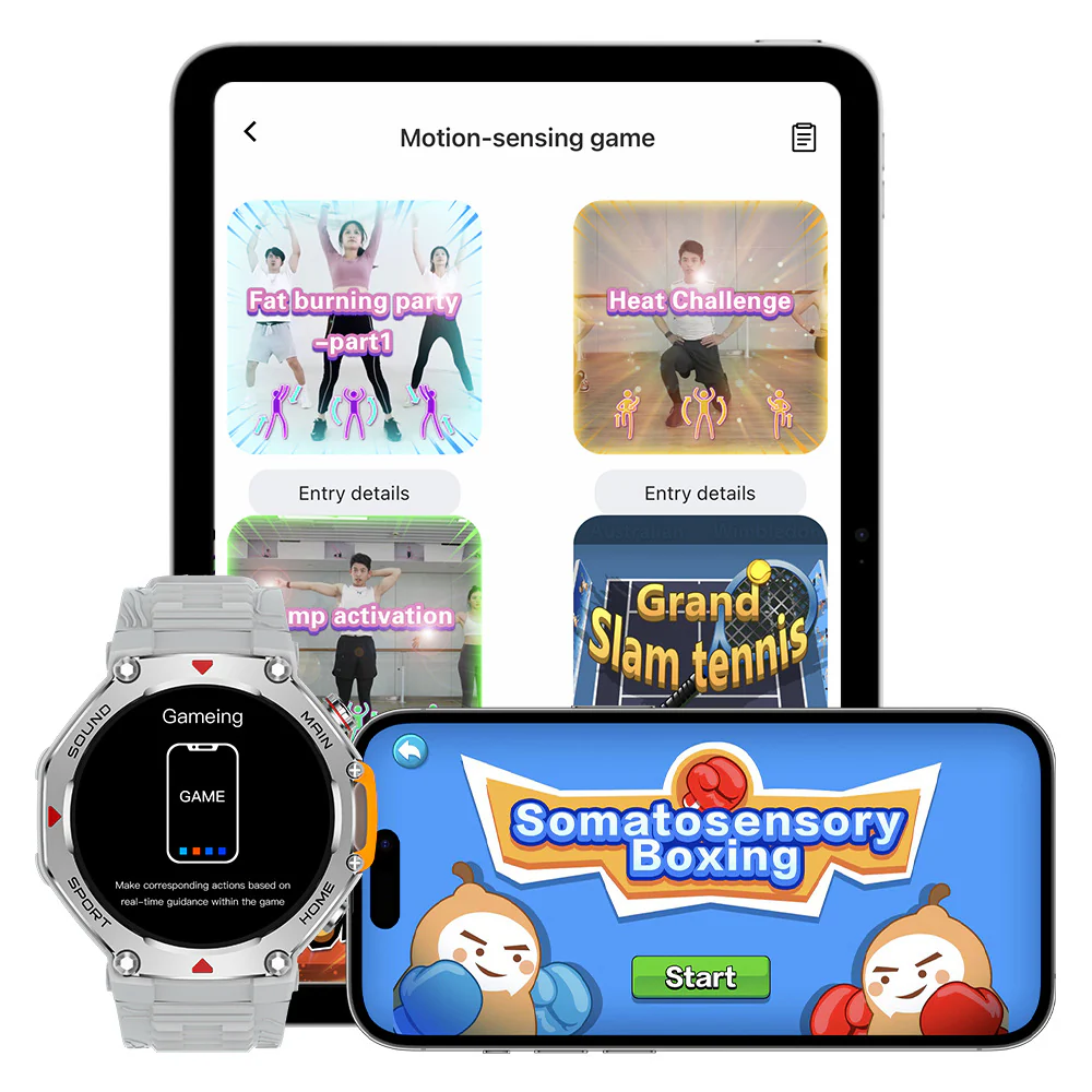 Rugged Military Smartwatch: Men's Outdoor Sports Watch with GPS Tracking, 5ATM Waterproof & HD Bluetooth Calls - Image 32