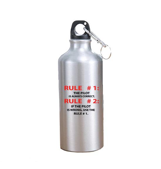 Rule 1 - Pilot is Always Correct Designed Thermoses - Image 2