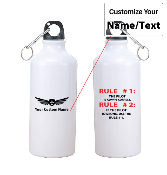 Rule 1 - Pilot is Always Correct Designed Thermoses - Image 3