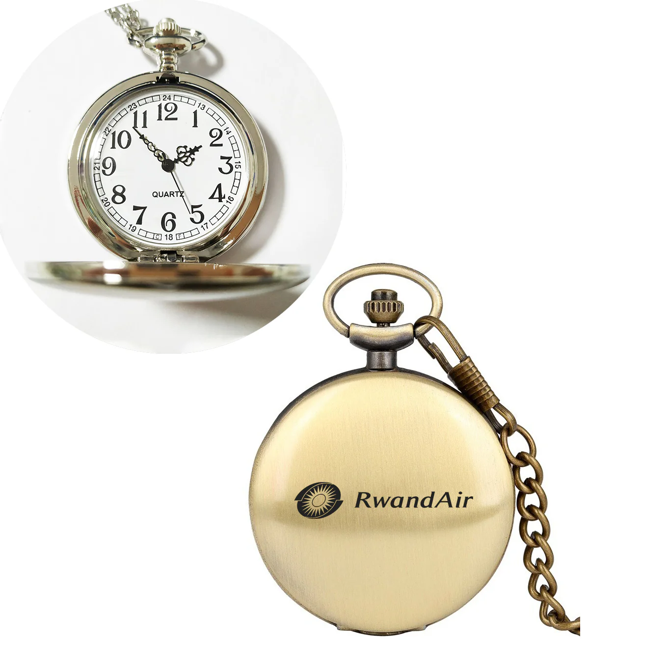 RwandAir Airlines Designed Pocket Watches - Image 4