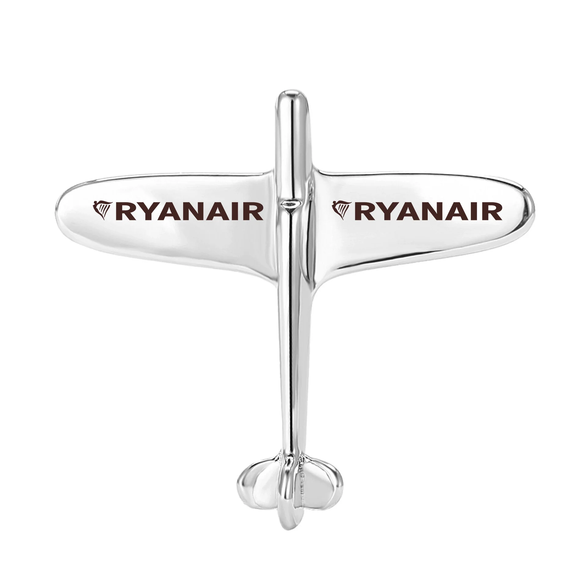 Ryanair Airlines Designed Airplane Shape Brooches - Image 3