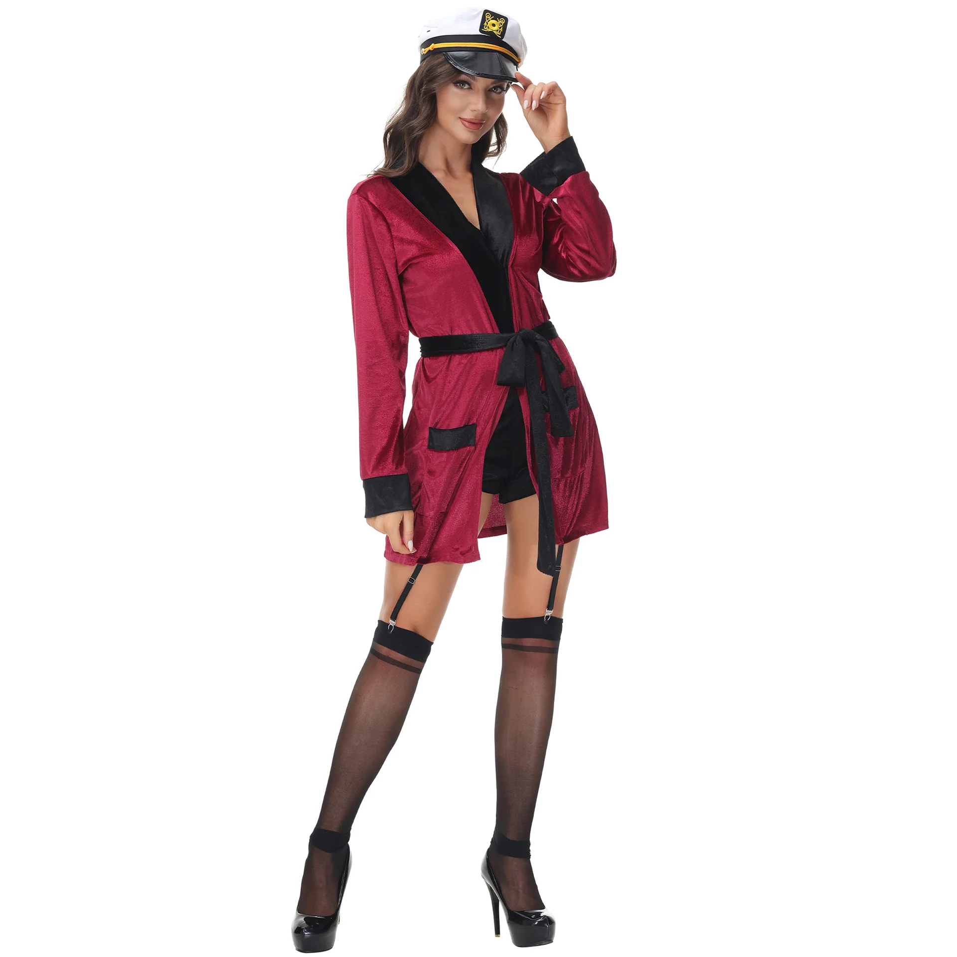 Sailor Suit  Female Pilot & Aviator Jumpsuit for WOMEN (Halloween) - Image 3