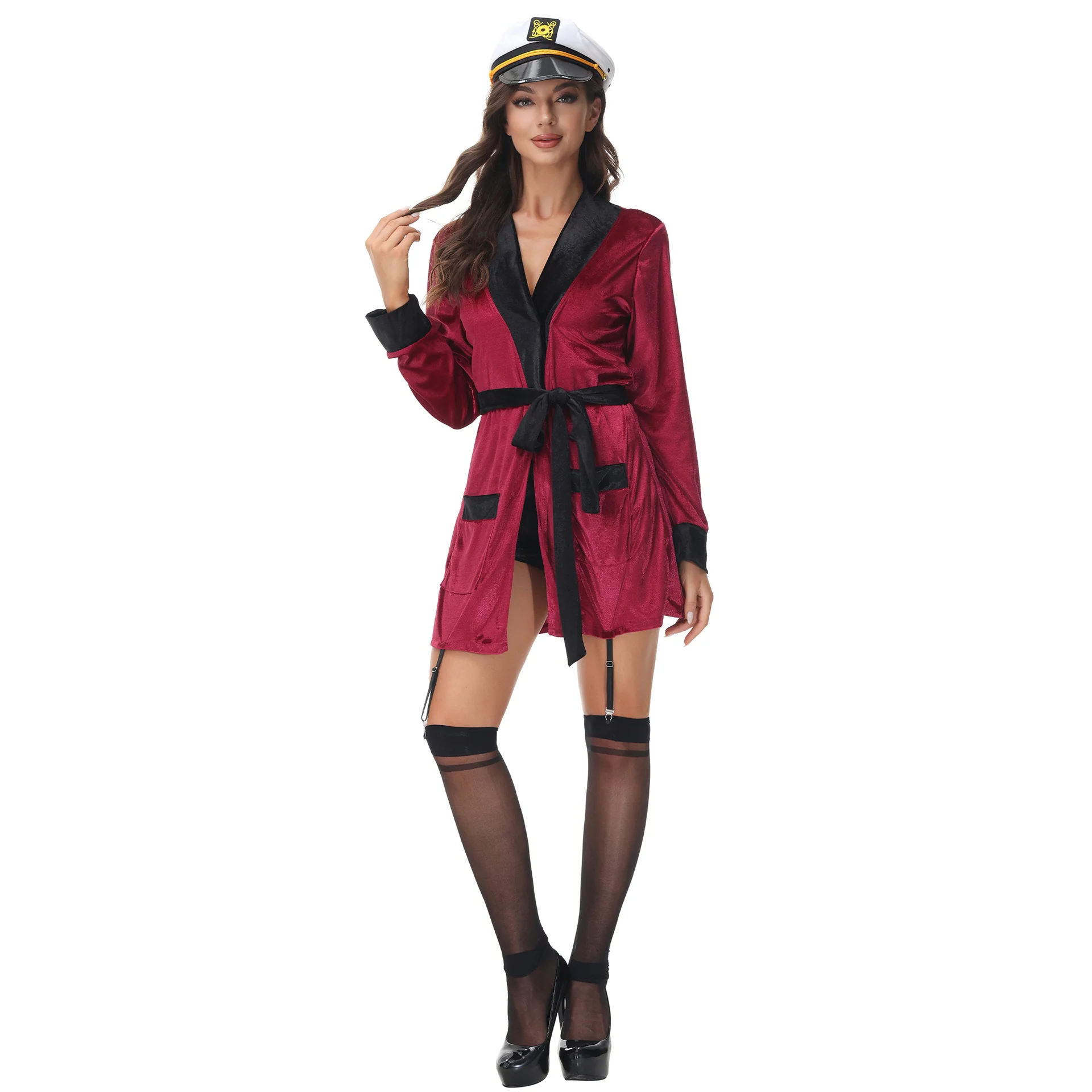 Sailor Suit  Female Pilot & Aviator Jumpsuit for WOMEN (Halloween) - Image 6