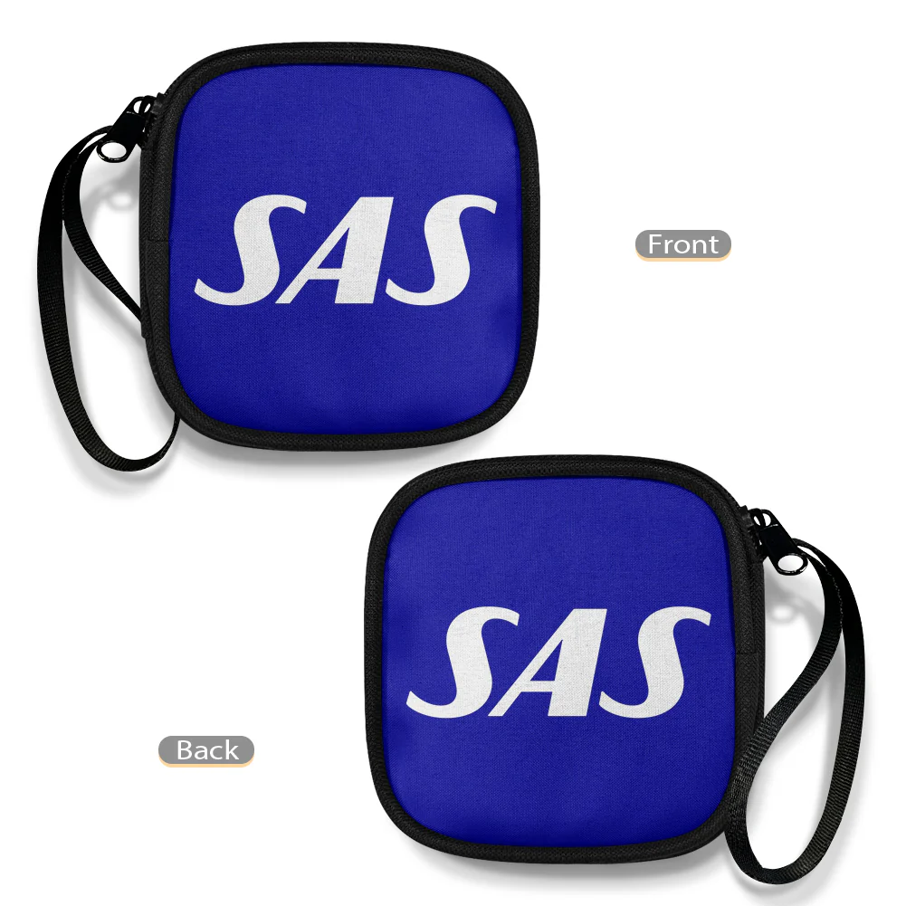 SAS Airlines Designed Portable Headphone Bag - Image 4