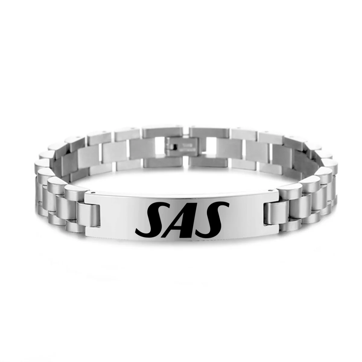 SAS Airlines Designed Stainless Steel Chain Bracelets - Image 2