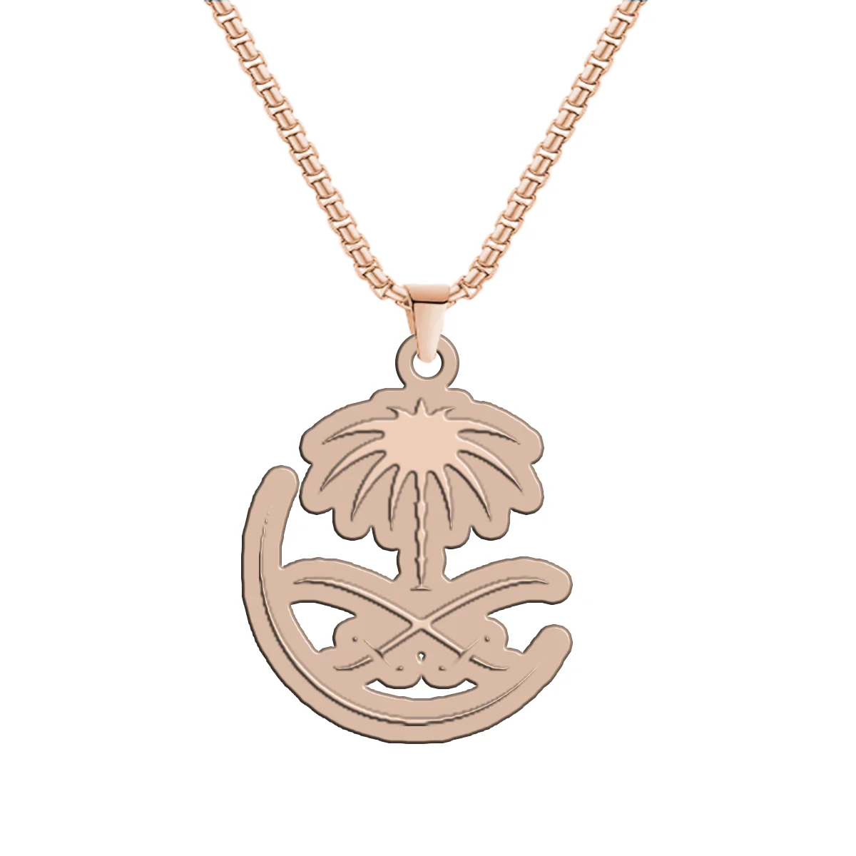 Saudi Arabian Airlines Designed Hollow Necklace - Image 3