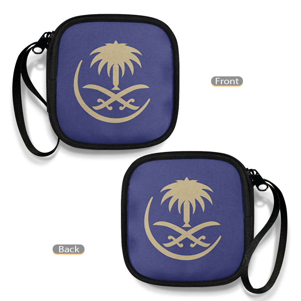 Saudi Arabian Airlines Designed Portable Headphone Bag - Image 4