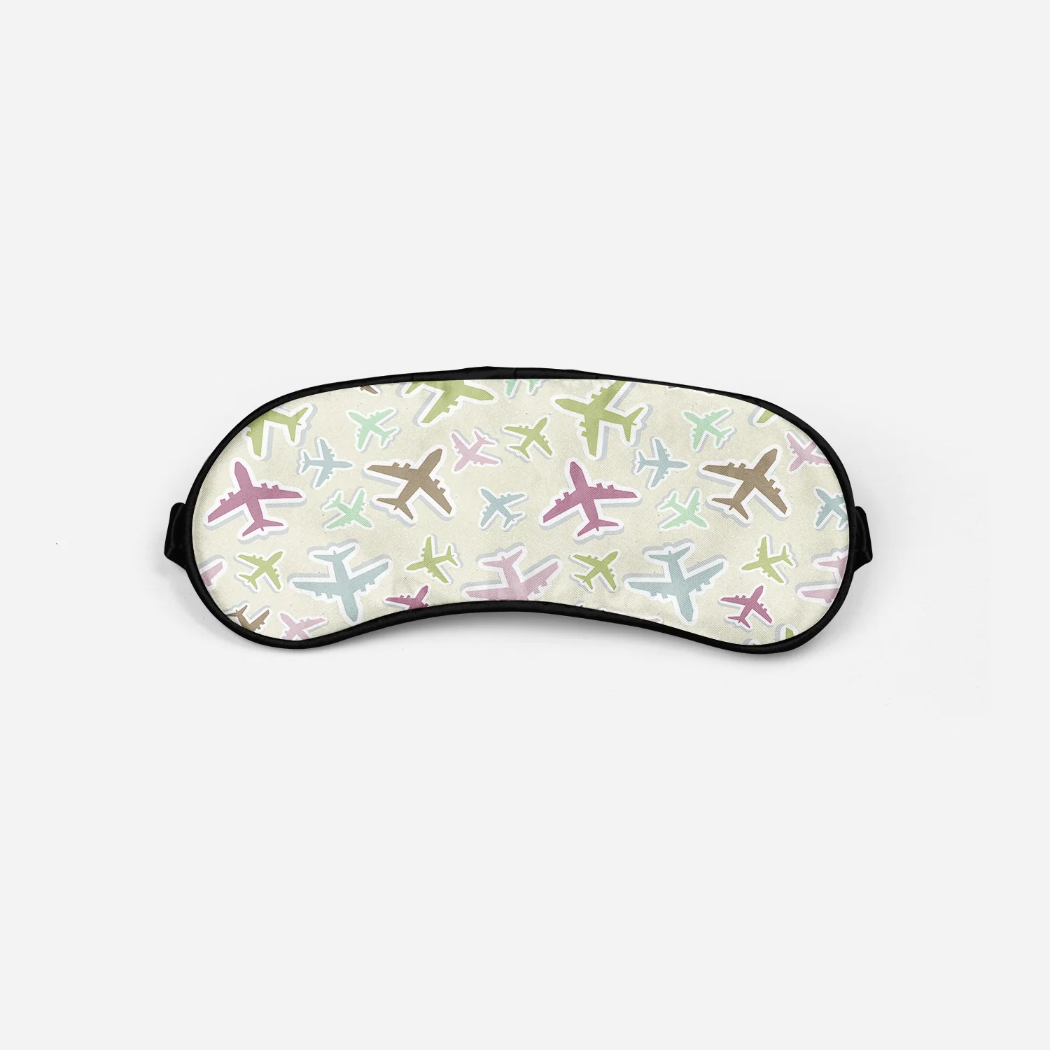 Seamless 3D Airplanes Designed Sleep Masks