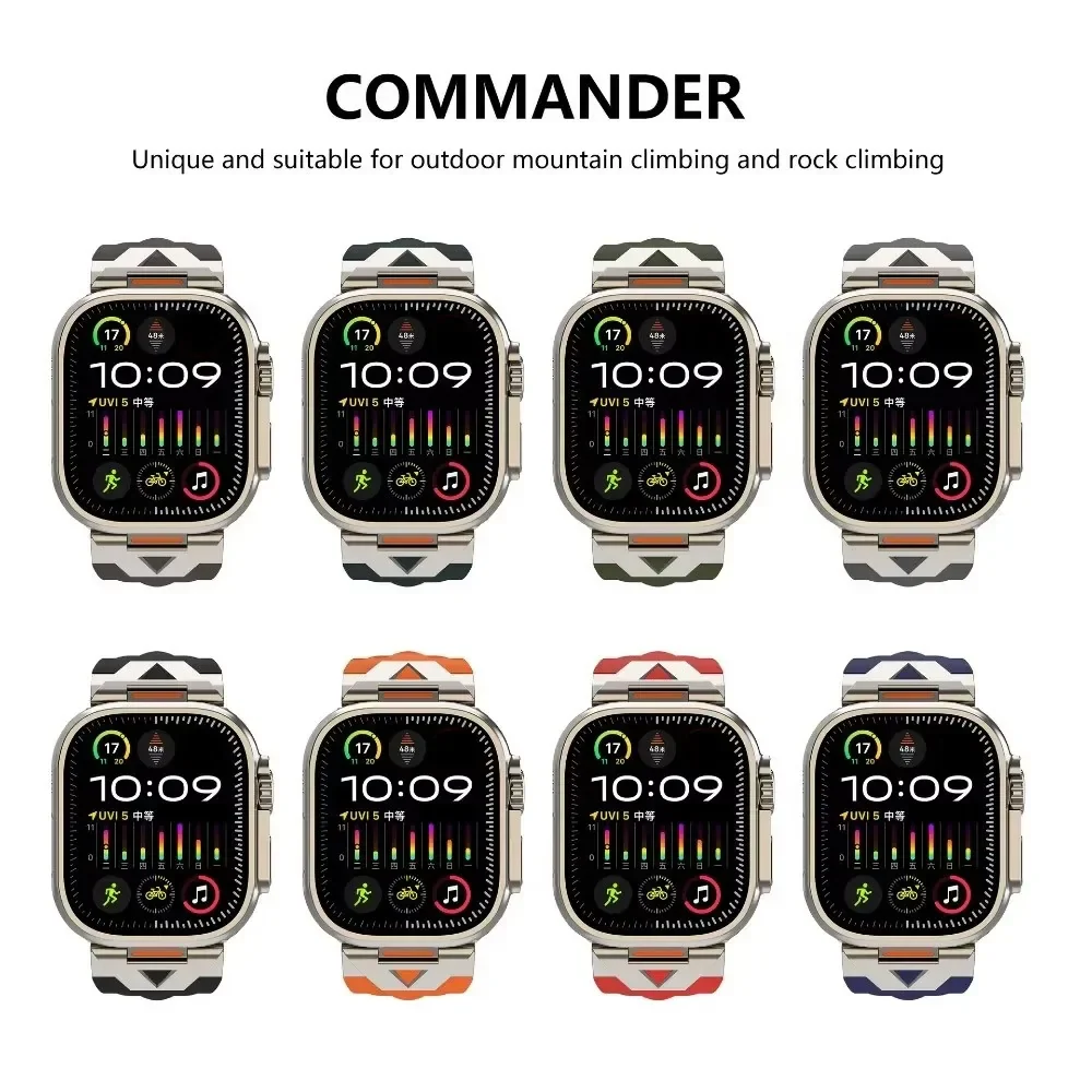 Silicone Sport Band For Apple Watch Strap Bracelet - Image 2