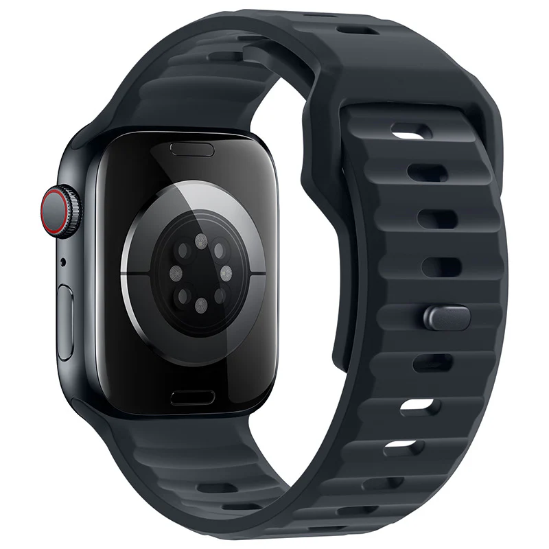 Silicone Strap For Apple Watch Series Soft Waterproof Sports Versatile - Image 11