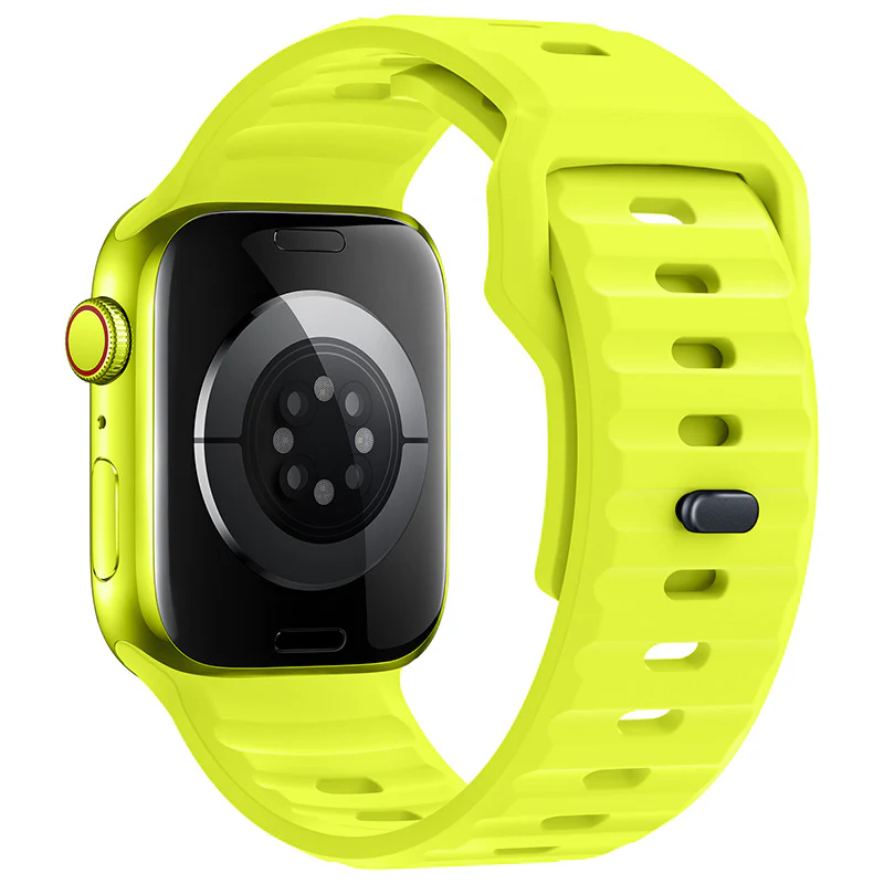 Silicone Strap For Apple Watch Series Soft Waterproof Sports Versatile - Image 14
