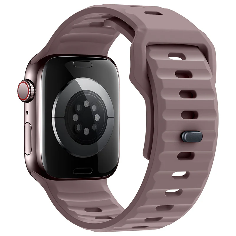 Silicone Strap For Apple Watch Series Soft Waterproof Sports Versatile - Image 15