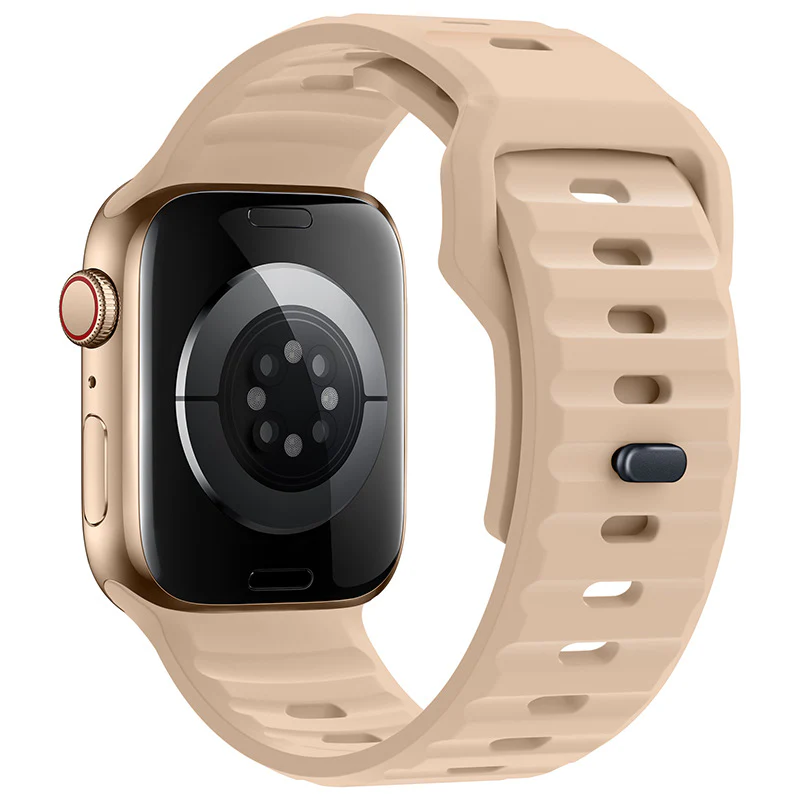 Silicone Strap For Apple Watch Series Soft Waterproof Sports Versatile - Image 16